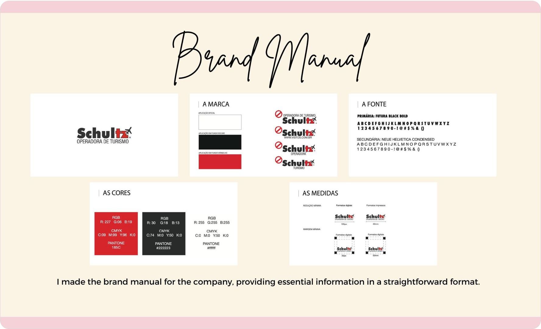 Schultz brand manual