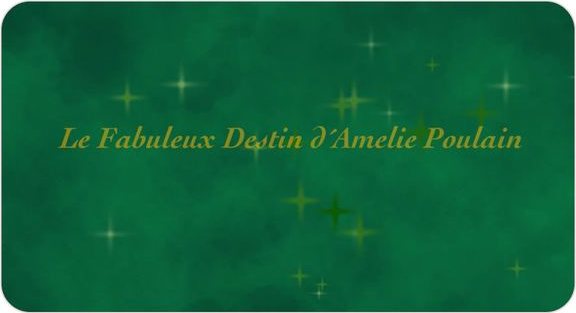 Amélie title sequence frame